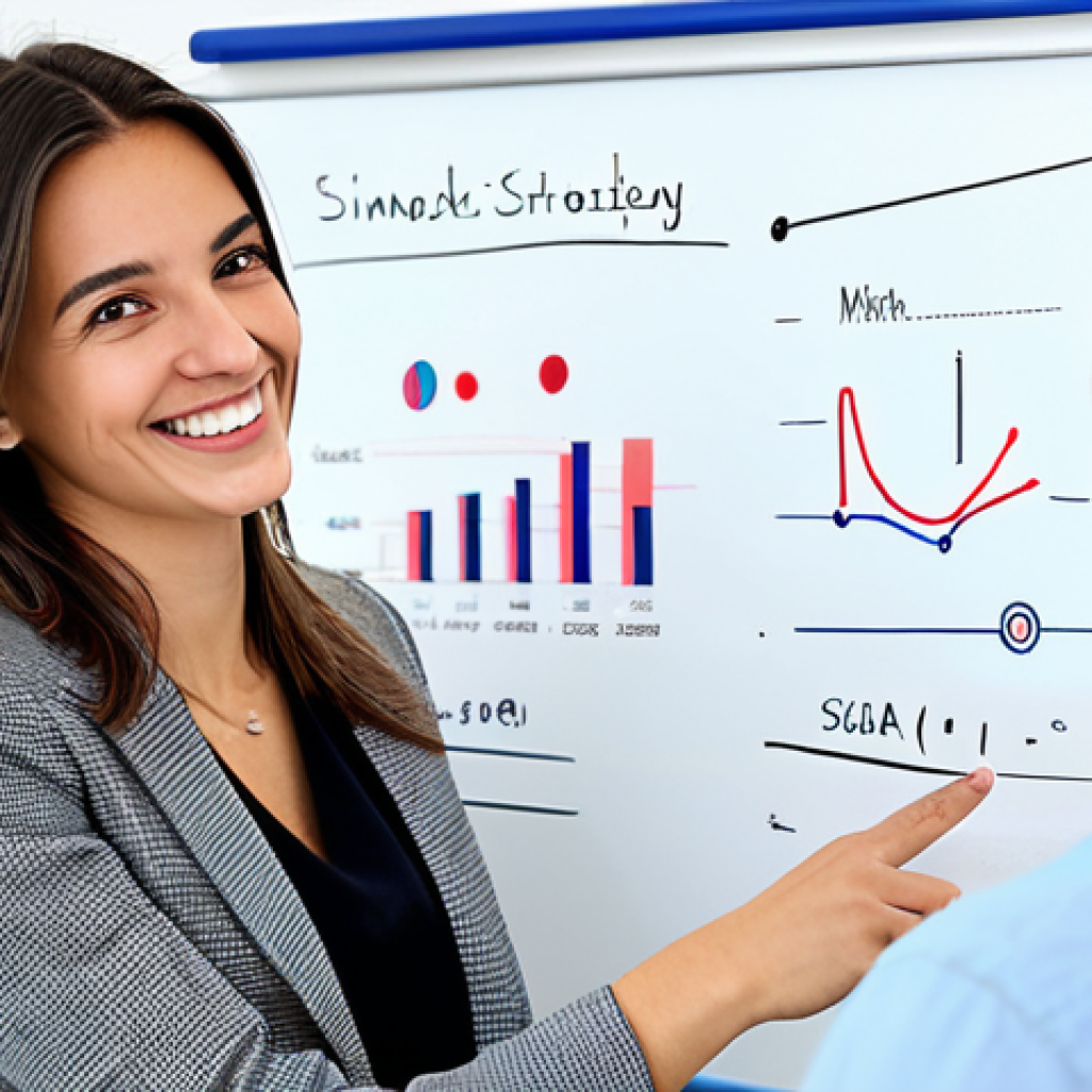 **

"A young professional woman, fully clothed in a stylish business casual outfit appropriate for an Italian marketing agency, smiling confidently while presenting a global marketing strategy on a whiteboard in a bright, modern office space in Milan. Safe for work, appropriate content, professional environment, perfect anatomy, natural pose, well-formed hands, proper finger count, high resolution."

**
