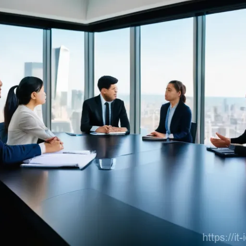 국제커뮤니케이션 실무 경험 - **"Cultural Nuances in a Global Meeting"**: A high-angle, cinematic photograph of a diverse group of...
